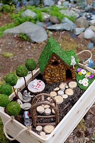 Image result for DIY Fairy Garden House