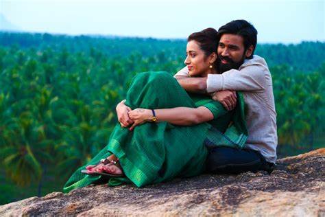 Actor Dhanush And Trisha Stills From Kodi Tamil Movie - TamilScraps.com