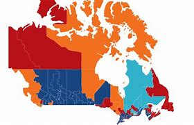 Image result for Canadian Election Results Map