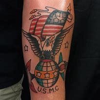 Image result for Marine Corps Tattoos