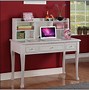 Image result for White Student Desk with Hutch