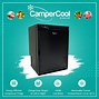 Image result for Igloo Mini Fridge with Freezer Black and Silver