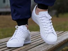 Image result for Adidas Green and White Tennis Shoes