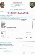 Image result for Police Clearance
