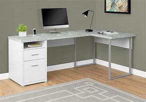 Image result for white office desk