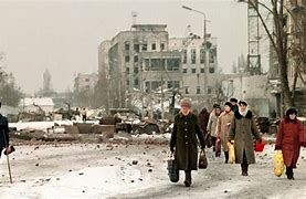 Image result for Grozny Chechen War