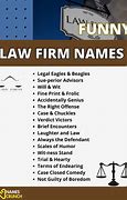 Image result for Funny Law Office Names