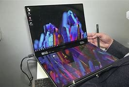 Image result for Dell Dual Screen Laptop