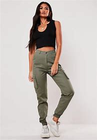 Image result for Slim Fit Cargo Pants Women