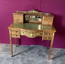 Image result for Vintage Writing Desk