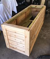 Image result for Planter Wood DIY Cedar