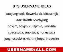 Image result for taehyung username ideas