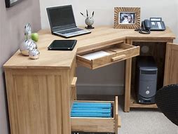 Image result for Corner Computer Desk Furniture