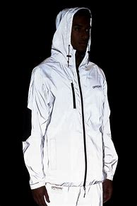 Image result for Silver Black and Red Hoodie Reflective