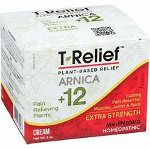 Image result for T-Relief Arnica +12 Pain Relief Cream 2 Oz