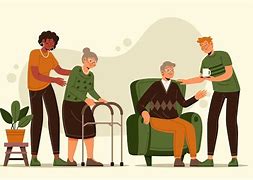Image result for Someone Helping a Old Person