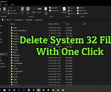 Image result for How to Delete System 32