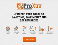 Image result for Home Depot Pro Extra Sign