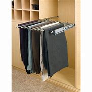 Image result for Pull Out Closet Pant Hangers