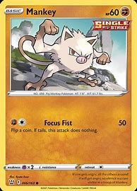 Image result for Mankey Pokemon Card