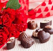 Image result for Valentine's Day Flowers and Chocolate