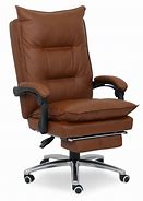 Image result for brown leather desk chair