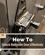 Image result for Remember to Unlock the Bathroom Door