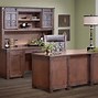 Image result for Rustic Wood Executive Desk