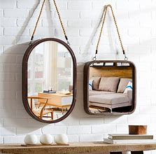 Image result for Rope Hanging Mirror