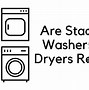 Image result for Stackable Washers and Dryers for Small Spaces