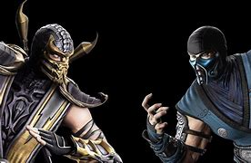 Image result for Mortal Kombat 9 Scorpion vs Sub-Zero