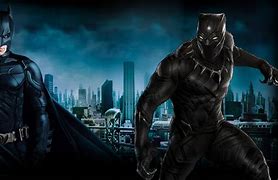 Image result for Black Panther vs Batman
