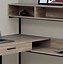 Image result for Black Corner Desk with Shelves