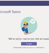 Image result for Microsoft Teams Error