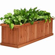 Image result for Wooden Flower Boxes