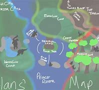 Image result for Warrior Cats Clan Map