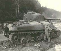 Image result for Knocked Out Sherman Tanks
