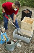 Image result for Making a Cement Planter
