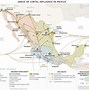 Image result for Map of Cartels in Mexico