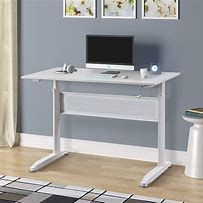 Image result for White Stand Up Desk