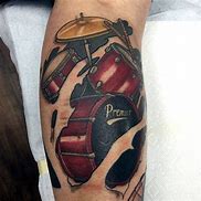 Image result for Musical Drummer Tattoo