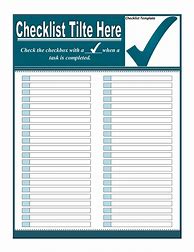 Image result for To Do List Word Template Free