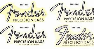 Image result for Fender Precision Bass Logo