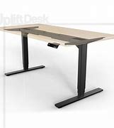 Image result for Uplift Desk Black Laminate