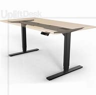 Image result for Black Uplift Desk