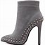 Image result for Grey High Heel Boots
