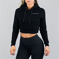 Image result for Cropped Fitted Full Zip Hoodie