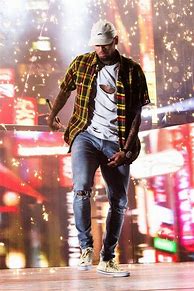 Image result for Chris Brown Wearing BAPE