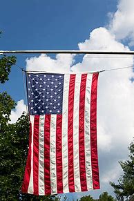 Image result for Formal American Flag Hanging Vertically