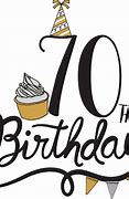 Image result for Happy 70th Birthday Clip Art